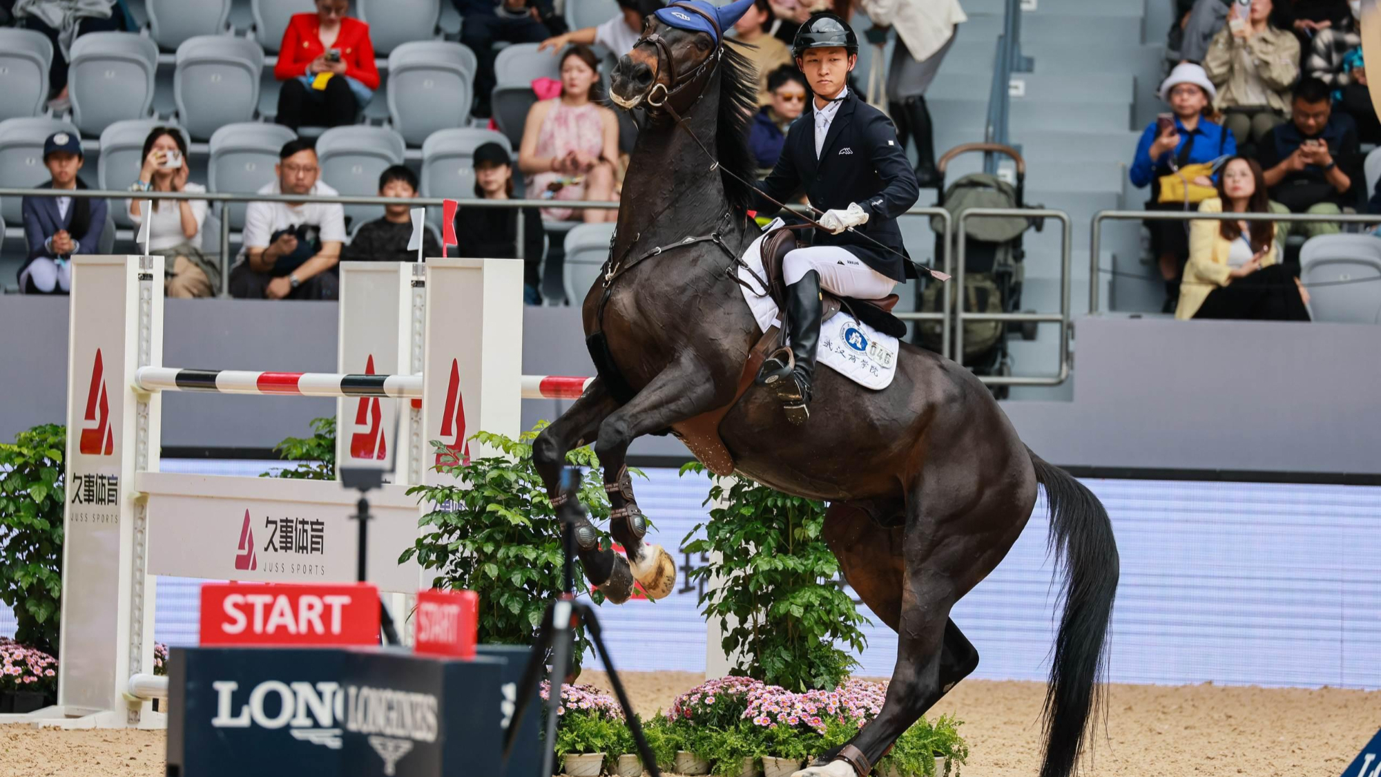 上海环球马术冠军赛 科恩·维瑞克强势问鼎1.45米争时赛